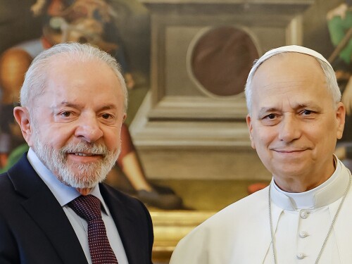 Lula se reúne pela primeira vez com o Papa Leão XIV