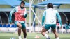 João Marcelo durante treino do Cruzeiro