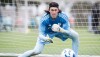 Cássio, goleiro do Cruzeiro, durante treino na Toca da Raposa II