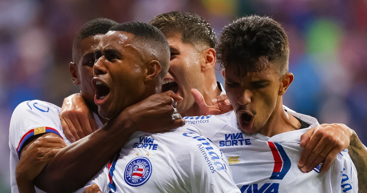 Reforços marcam, e Bahia goleia Sampaio Corrêa na estreia da Copa do Nordeste