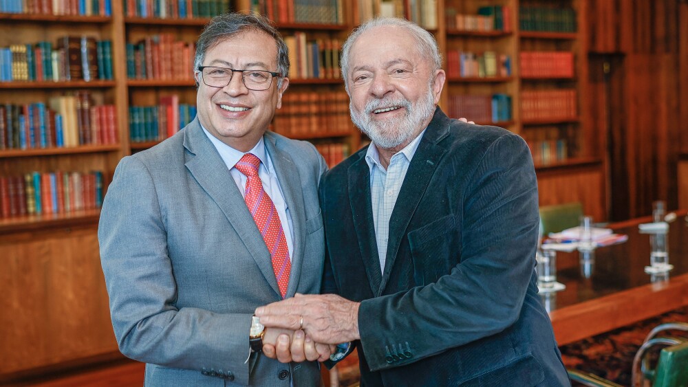 Lula e presidente da Colômbia conversam sobre situação na Venezuela